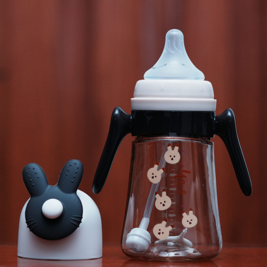 240ml PPSu Anti-Colic Baby Feeding Bottle with Cute Rabbit Design