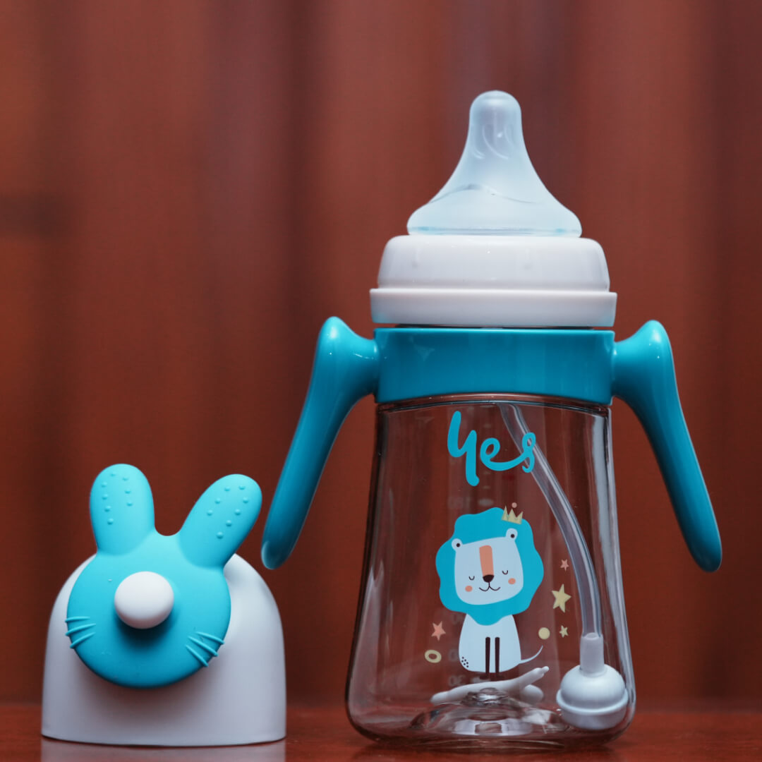 240ml PPSu Anti-Colic Baby Feeding Bottle with Cute Rabbit Design