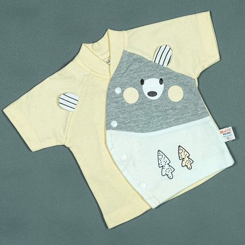 Bear Hug Infant Set (3 Pcs) – Adorable Cotton Outfit for Baby Boys & Girls | Babypro.pk