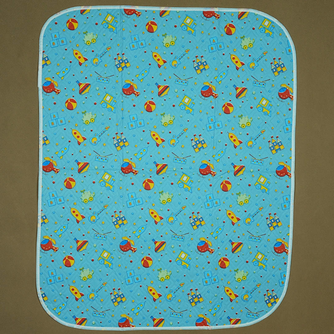 Baby Changing Mat Pakistan – Quilted, Portable & Waterproof | Safari Print