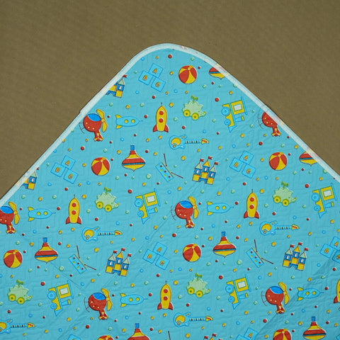 Baby Changing Mat Pakistan – Quilted, Portable & Waterproof | Safari Print