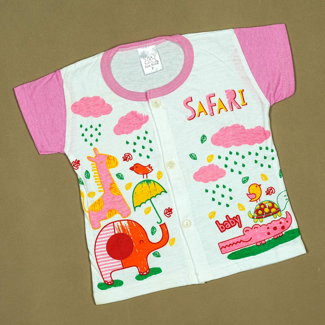 Little Fox 3-Piece Baby Set – Soft Cotton Outfit with Adorable Fox Print | Made in Thailand | Babypro.pk