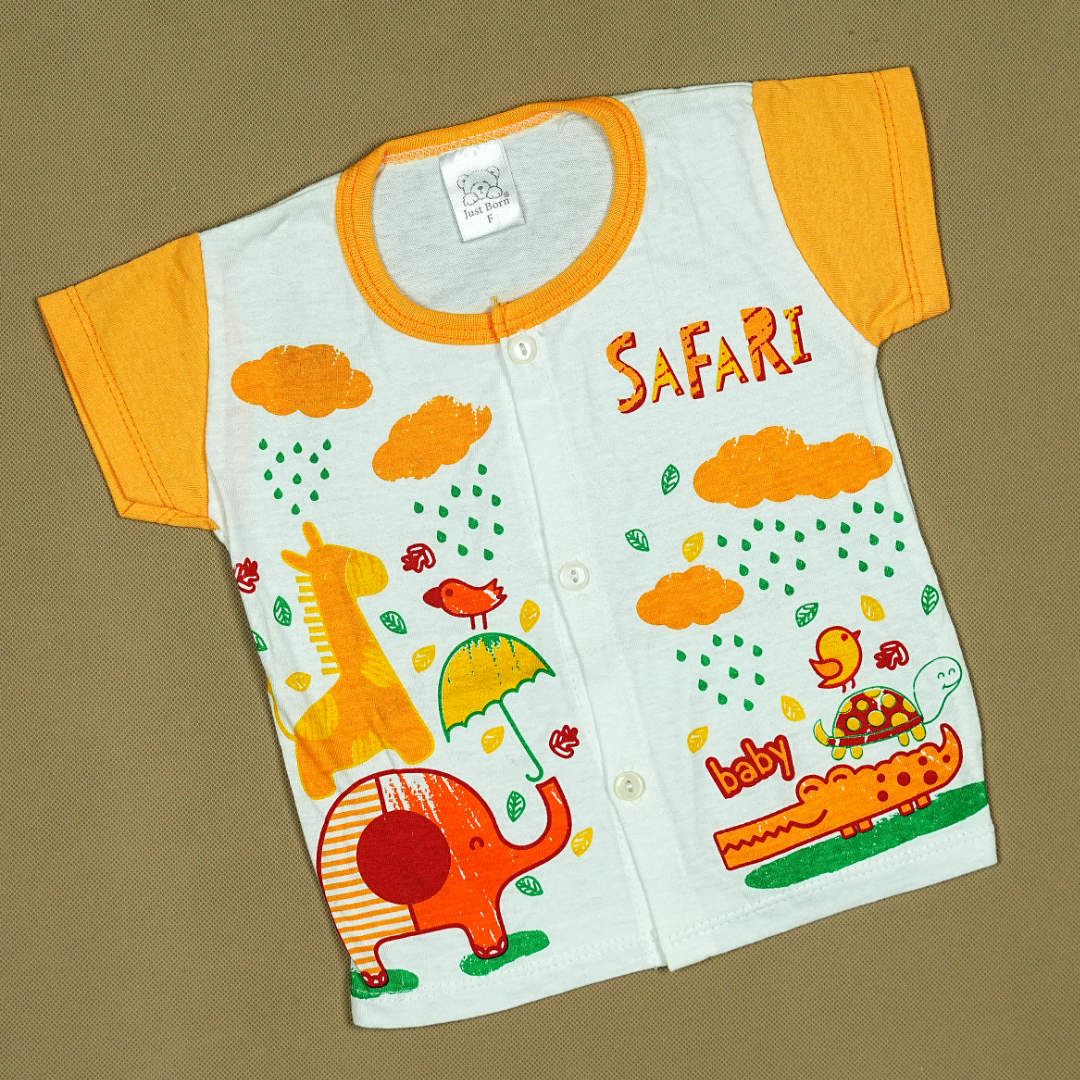 Little Fox 3-Piece Baby Set – Soft Cotton Outfit with Adorable Fox Print | Made in Thailand | Babypro.pk