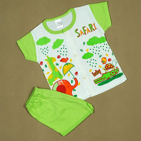 Little Fox 3-Piece Baby Set – Soft Cotton Outfit with Adorable Fox Print | Made in Thailand | Babypro.pk