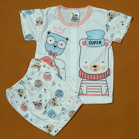 Adorable Animal Friends 2-Piece Outfit Set for Babies - Made in Thailand