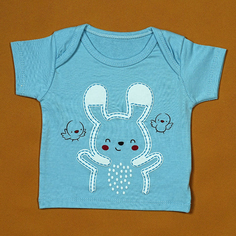 Bunny Fun 3-Piece Baby Set – Soft Cotton Outfit With Adorable Rabbit Print | Babypro.Pk