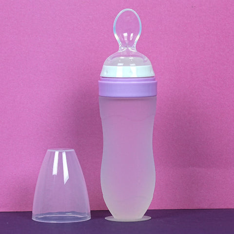 minitree Baby Feeding Bottle, Silicone Extruded, Rice Milk, Anti-Colic, BPA Free, Pakistan