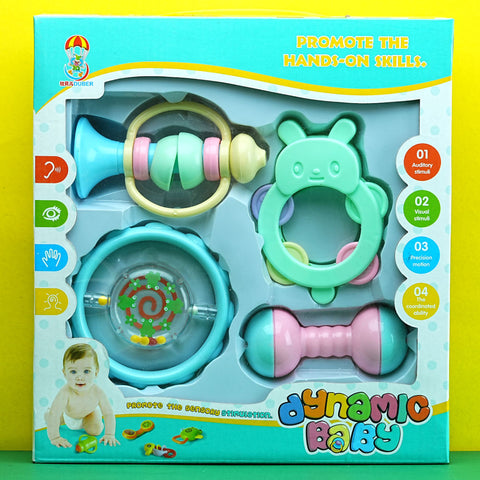 Colorful & Stimulating Baby Rattles for Early Development – BabyPro.pk