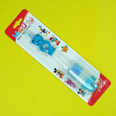 Dual-Sided Bottle and Nipple Brush for Thorough Cleaning – MAQ - BabyPro.pk