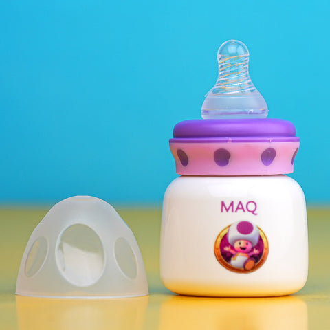 MAQ 60ML (2oz) Feeding Bottle: Anti-Colic, Leak-Proof & Perfect for Tiny Hands! 🍼