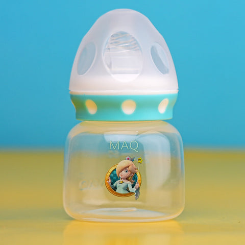 MAQ 60ml (2oz) Baby Feeding Bottle | Anti-Colic, Leak-Proof, Fun Cartoon Design | BPA Free | Made in Pakistan