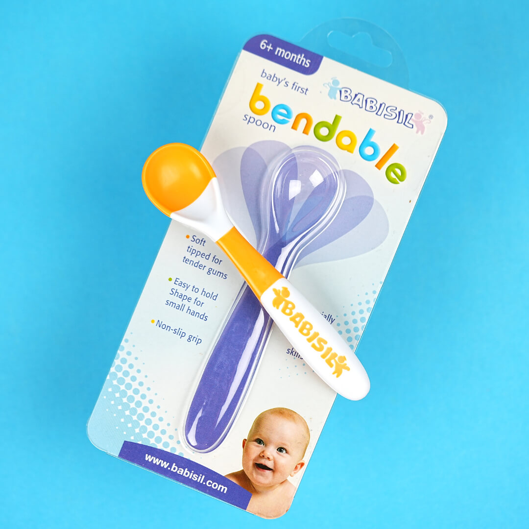 Babisil First Spoon for Baby | Soft Tip, Easy Grip | 6+ Months | BPA-Free | Buy Online in Pakistan