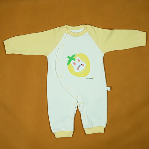 Imported Baby Onesie | Softest Cotton | Adorable Bunny | Snap Closure | Newborn to 6 Months