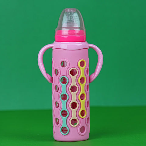 Baby Bottles Pakistan | Glass Feeding Bottle | BPA-Free | Dishwasher Safe | Safe & Stylish | 12+ Months