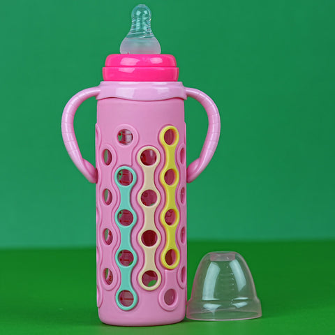 Baby Bottles Pakistan | Glass Feeding Bottle | BPA-Free | Dishwasher Safe | Safe & Stylish | 12+ Months