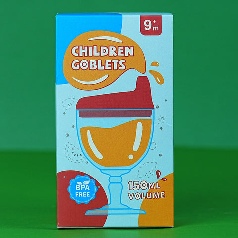 150ml Children's Goblet | BPA-Free | Spill-Resistant Design | Easy Grip | 9+ Months