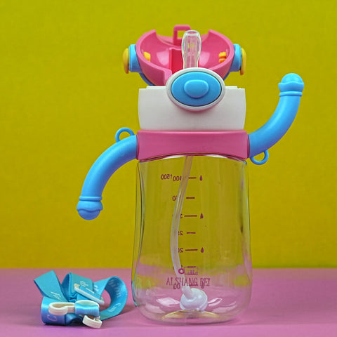 AI SHANG BEL Kids Sippy Cup with Straw | 500ml | Leak-Proof | BPA-Free | Fun Design