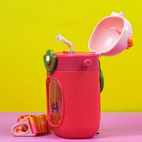 Dinosaur Sippy Cup with Straw | 350ml | Leak-Proof | BPA-Free | Tritan Material