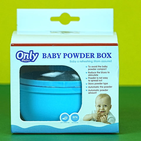 Only Baby Powder Box | BPA-Free | Anti-Irritant | Easy to Use