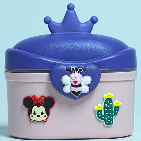 Cute & Colorful Milk Powder Storage Box with Scoop | BPA Free