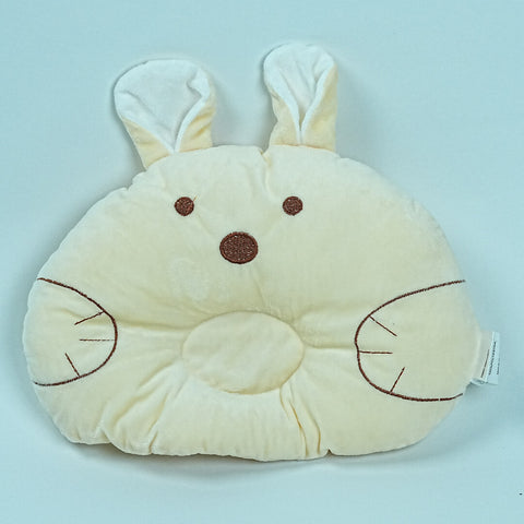 Soft Rabbit Baby Pillow - Prevents Flat Head - Comfortable Sleep