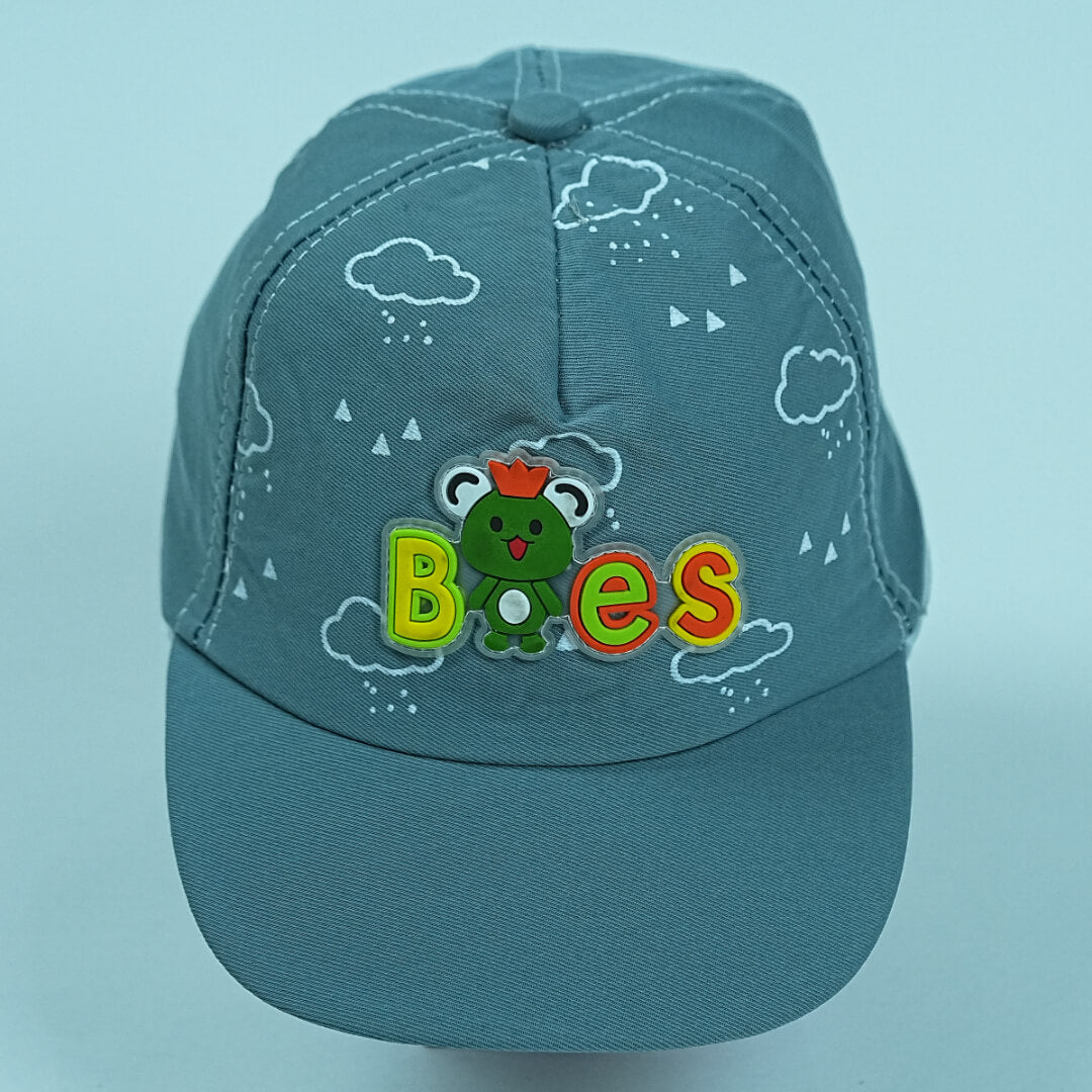 Cute Frog Baby Cap with Adjustable Strap