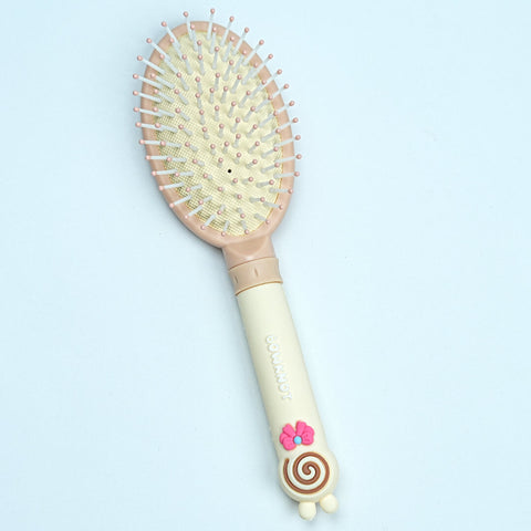 Oval Hair Brush with Soft Bristles - Perfect for Gentle Detangling