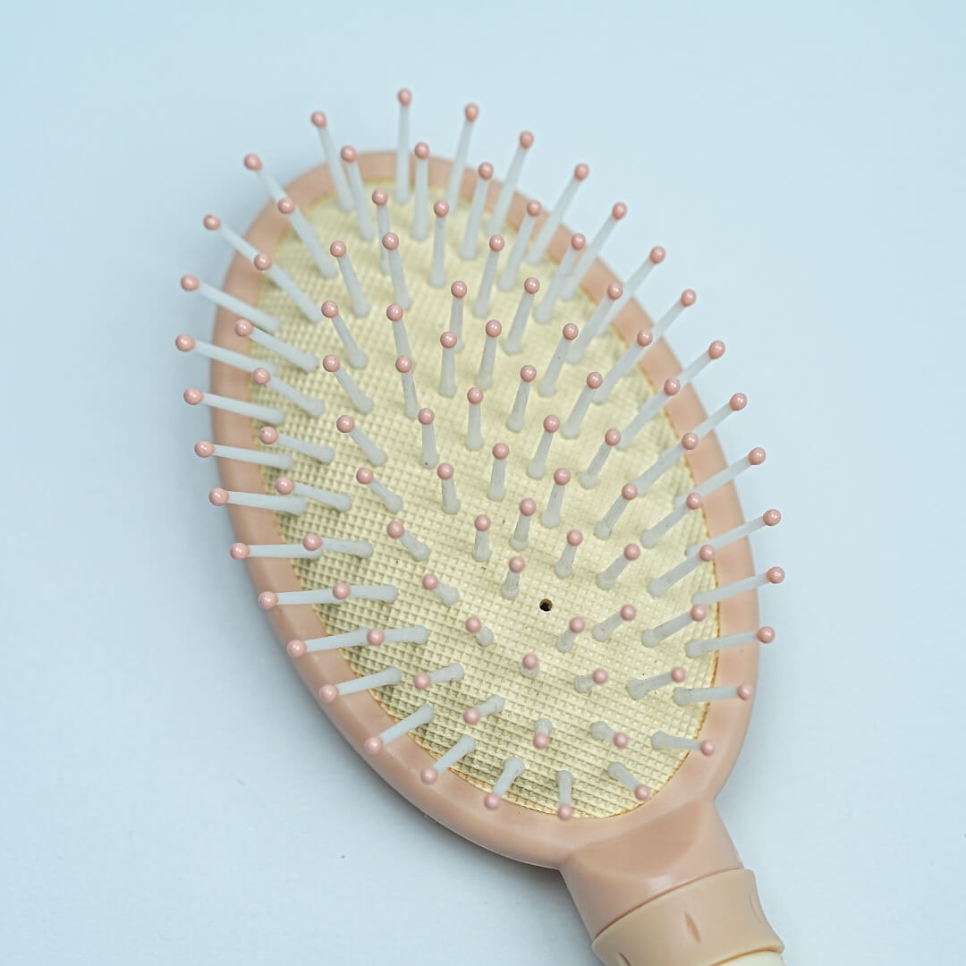 Oval Hair Brush with Soft Bristles - Perfect for Gentle Detangling