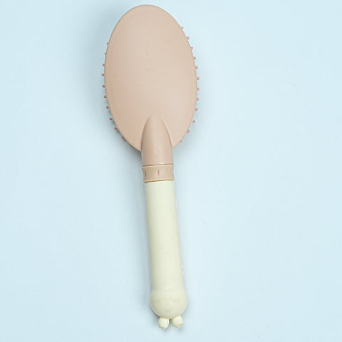 Oval Hair Brush with Soft Bristles - Perfect for Gentle Detangling