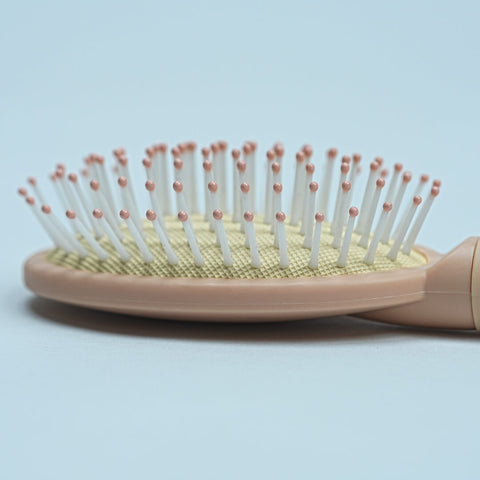 Oval Hair Brush with Soft Bristles - Perfect for Gentle Detangling