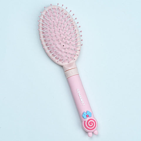 Oval Hair Brush with Soft Bristles - Perfect for Gentle Detangling