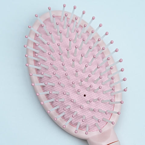 Oval Hair Brush with Soft Bristles - Perfect for Gentle Detangling