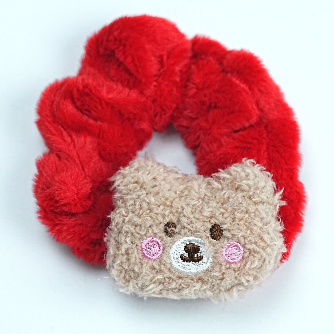 Cute Polar Bear Scrunchies for Kids