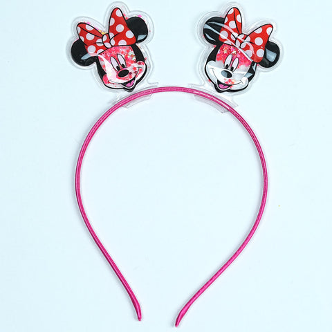 Minnie Mouse Glitter Headband for Girls - Kids Hair Accessory