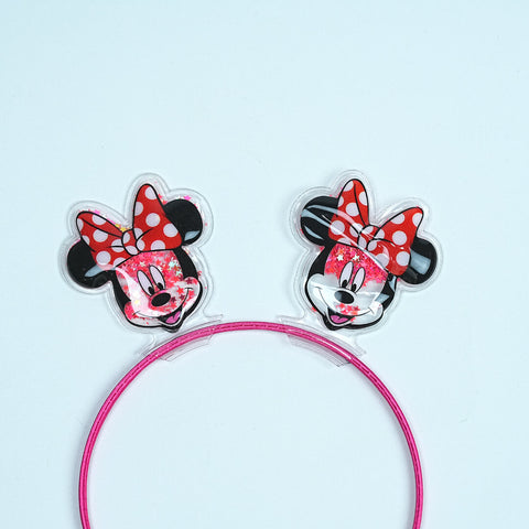 Minnie Mouse Glitter Headband for Girls - Kids Hair Accessory