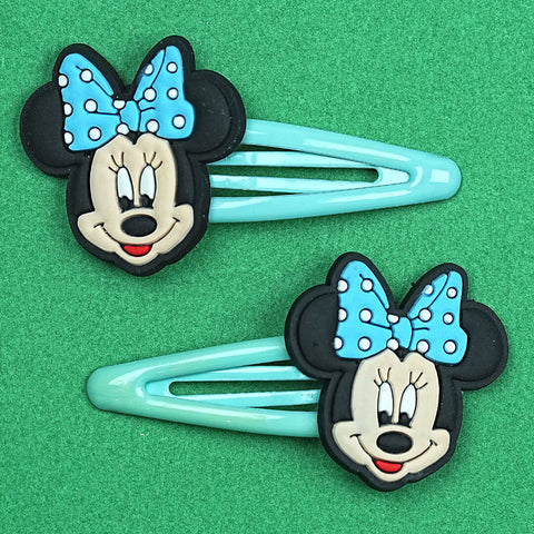 Adorable Minnie Mouse Hair Clips for Girls