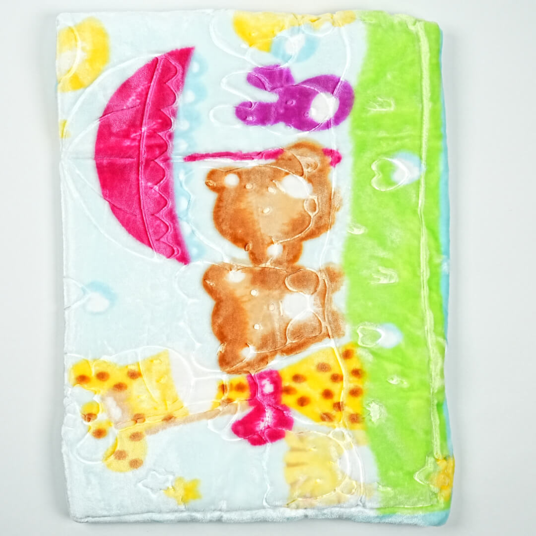 Safari Adventures Baby Blanket - Soft and Cozy I Size 80x110 cms