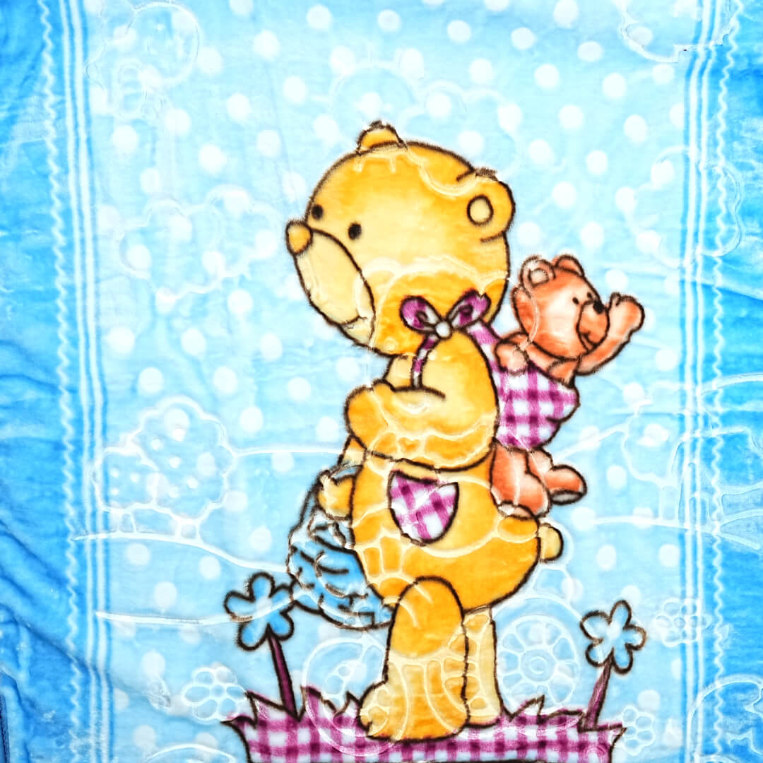 Cuddle Bear Baby Blanket (100x130cm) - Soft and Cozy