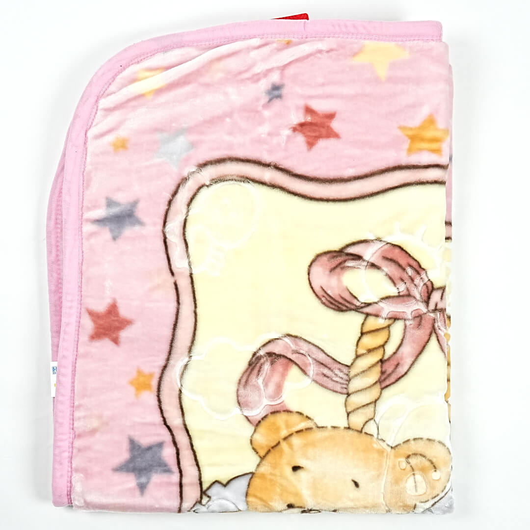 Playful Pals Baby Blanket (100x130cm) - Soft and Cozy