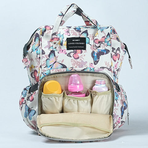 Mommy Loves You Baby Diaper Backpack - Stylish and Functional