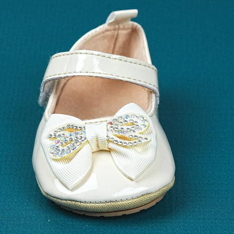 Elegant Baby Mary Jane Shoes with Bow | Perfect for Parties & Special Occasions