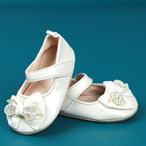 Elegant Baby Mary Jane Shoes with Bow | Perfect for Parties & Special Occasions